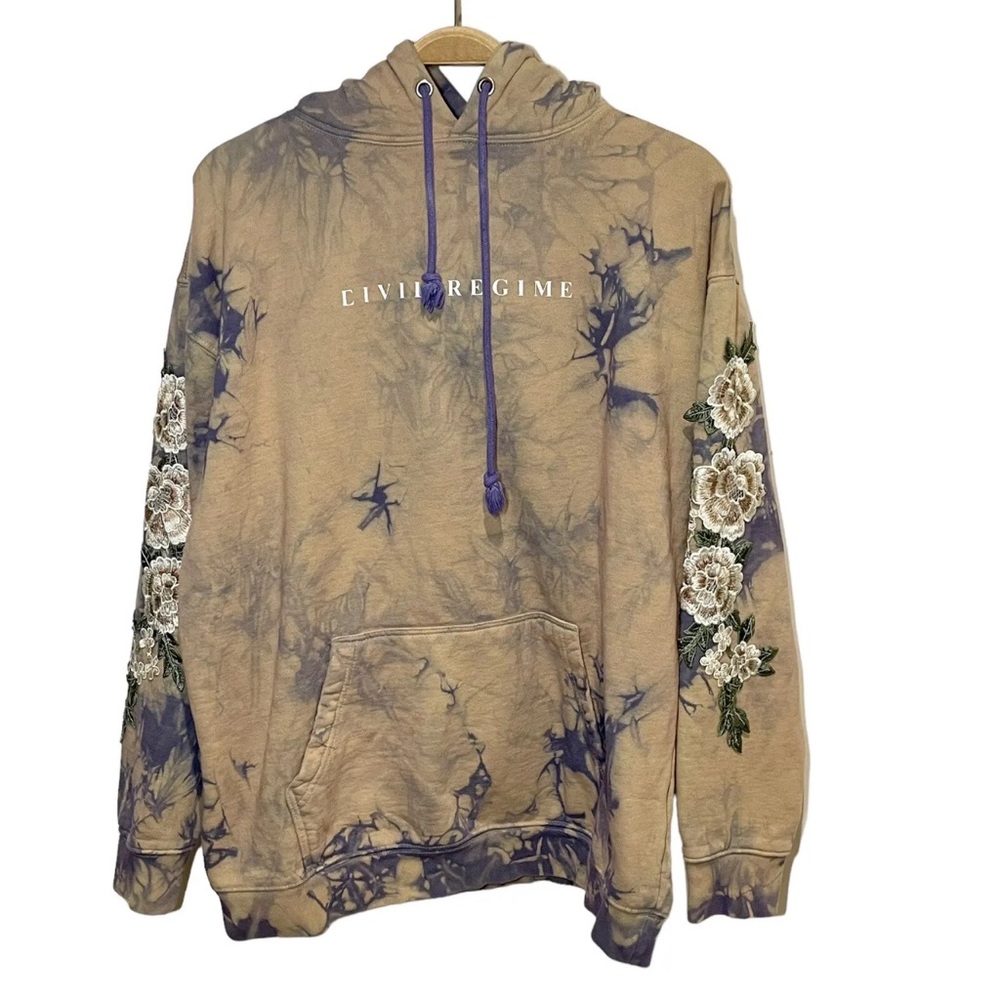 Civil Regime Roses Hoodie